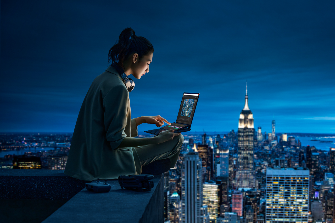 ASUS 筆電情境攝影