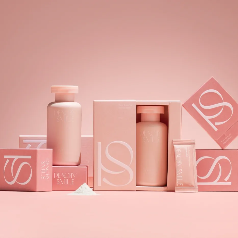 PEACHY SMILE BRAND IDENTITY